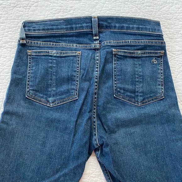 Rag & Bone Skinny Vashon Distressed Hole Jeans - Picture 10 of 10